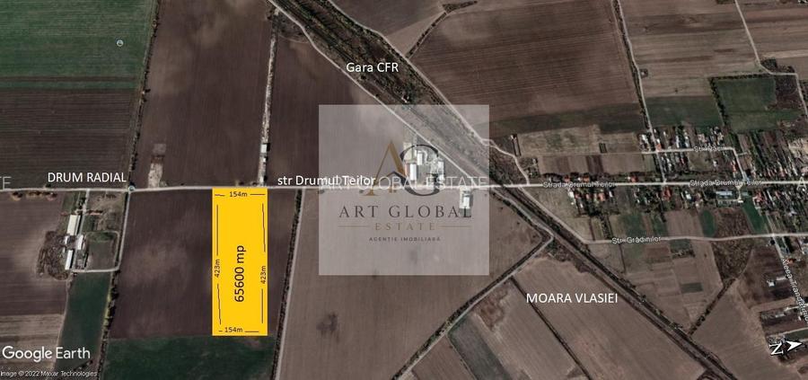 Teren de vanzare Intravilan Caciulati Autostrada A3 Drumul Teilor COMISION 0% - 3