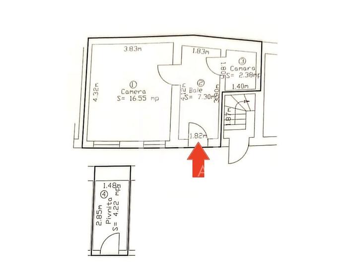 Garsoniera cu acces auto in curte, 26mp utili, Ultracentrala - 1