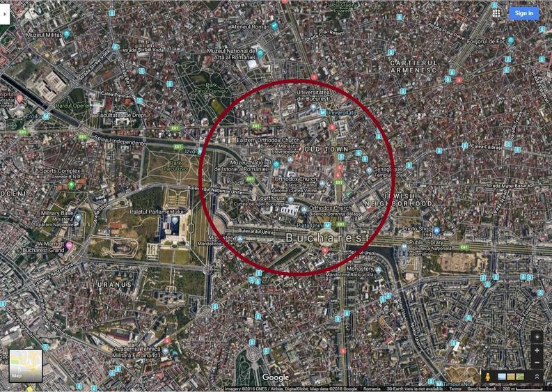 Centru Istoric 290 mp parter si Mezanin Open space trafic intens