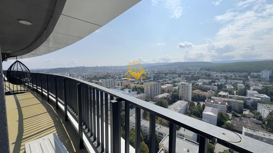 2 camere,parcare, bloc nou, terasa,Manastur, West City, Calea Floresti