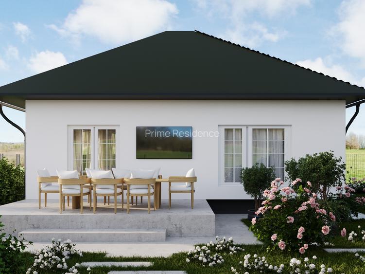 Casă 90 mp utili + Teren 360 mp – Balotești-Săftica finisaje premium - 2