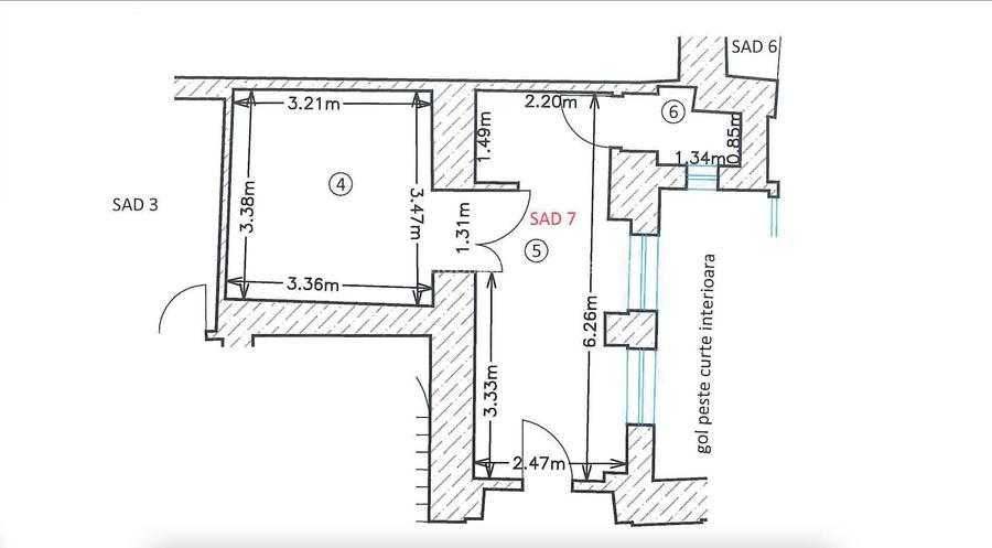 Spatii de birouri Ultracentral suprafață  de 27.7 mp - 2