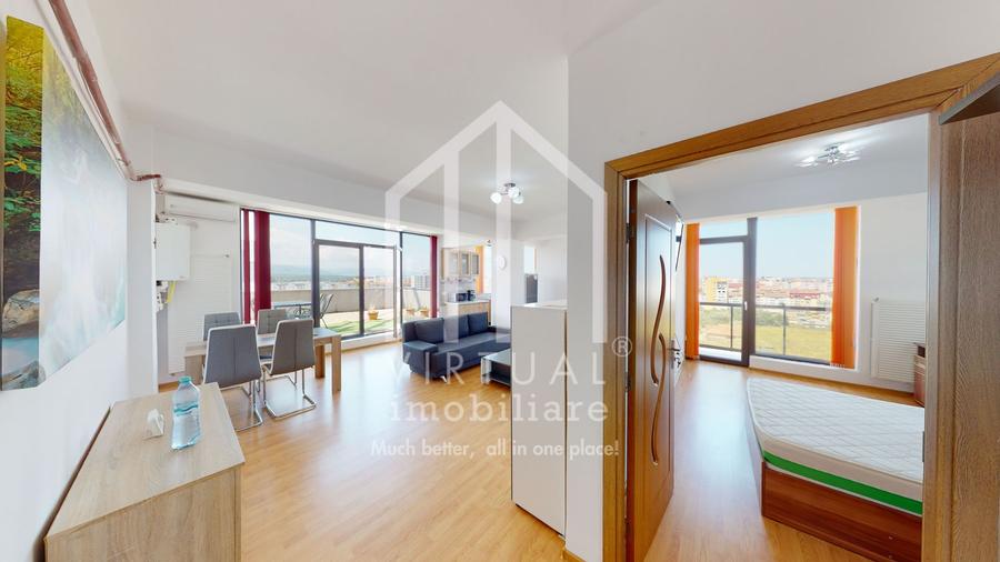 Penthouse 3 camere, 70 mp+terasa 57 mp, Dna Stanca