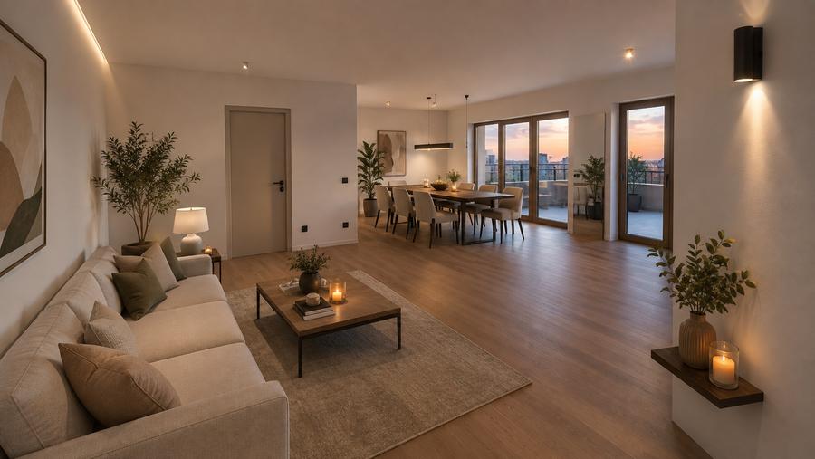 🌇 PENTHOUSE EXCLUSIVIST CU TERASĂ PANORAMICĂ DE 121 MP | 0% COMISION | METROU M