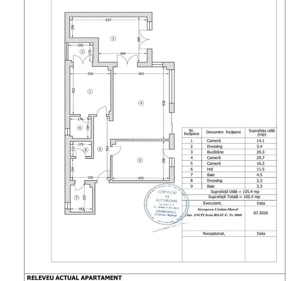 3 camere cu CURTE PROPRIE de 40 mp + LOC DE PARCARE | Bucureștii Noi - 26
