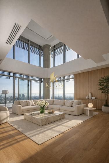 0% Penthouse 4 camere 179 mp, view lac, terasa, SPA, piscina, Floreasca, UPsite