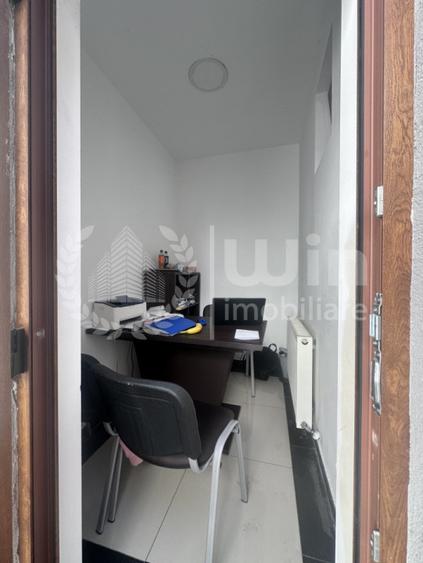 Spatiu comercial cu 2 incaperi | Tavan Inalt | Finisat | Ultracentral