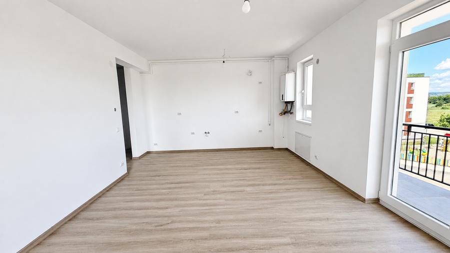 Apartament 3 camere cu 2 băi 61 mp + balcon - finisat si intabulat - Sibiu