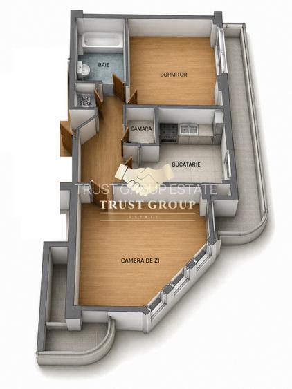 Apartament 2 camere | Dorobanți | Decomandat | 52 mp utili - 5