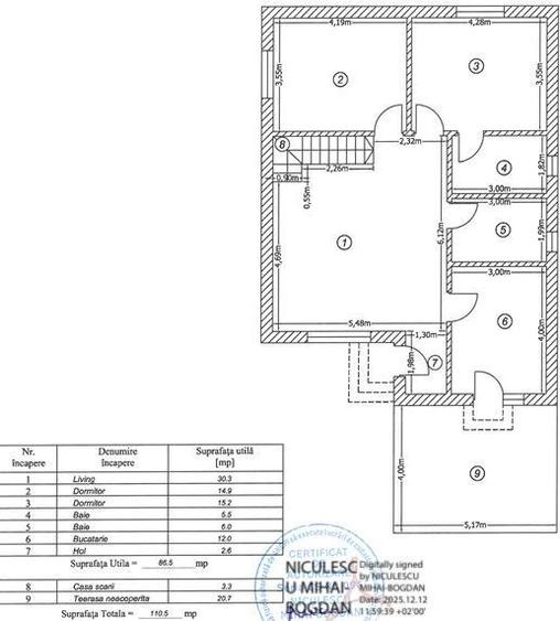 Casa de vanzare P+M - Comuna Pantelimon/str. Rascoalei