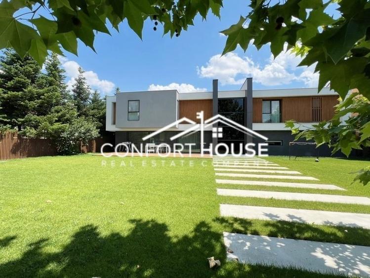 Vila cu arhitectura moderna, 6 camere, piscina, teren 1000mp, IANCU NICOLAE