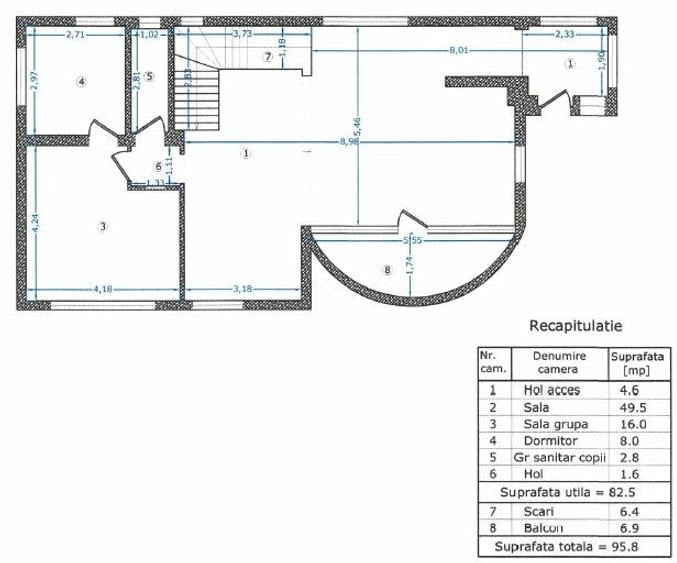 Cladire Individuala ideala gradinita sau sediu firma – Zona Gradini Manastur