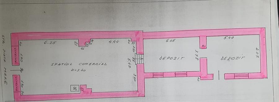 Inchiriez spatiu comercial situat ultracentral in Piata Mare,