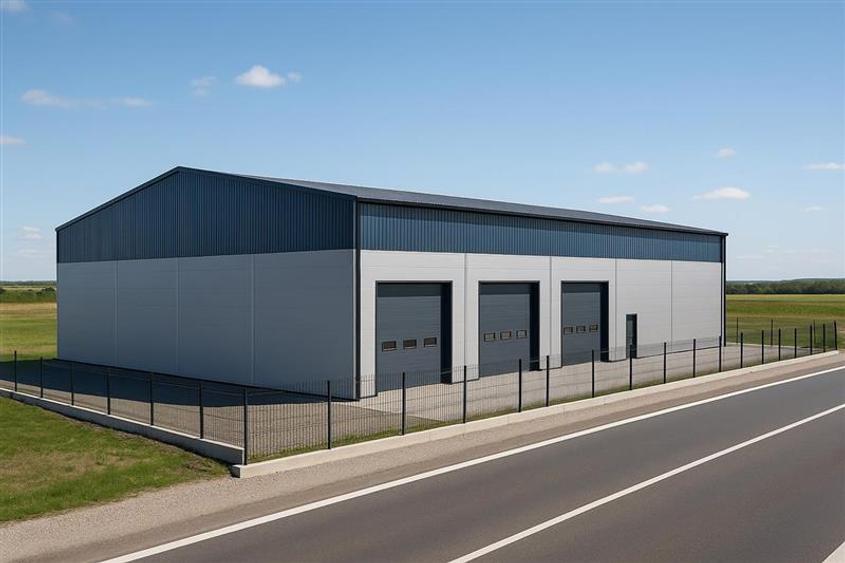 Hala industriala 1200 mp acces E85 Letcani