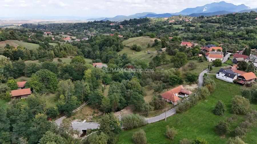Teren intravilan | 4840 mp | Casă + Anexe | Utilități | Sohodol | Bran