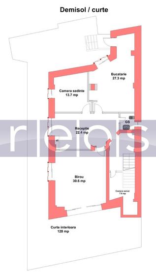 VILA PREMIUM FLOREASCA | 385MP | CURTE PROPRIE-PARCARE | IDEAL BIROURI - 1
