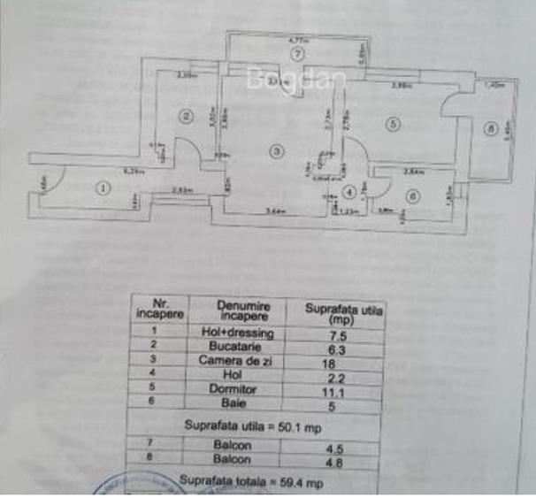 EROILOR REVOLUTIEI - Viilor- Parcul Carol etaj 2 ,- sup 60mp - pret 140000 euro