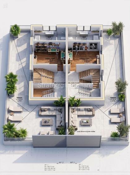 Duplex semifinisat, zona Donath Park - 10