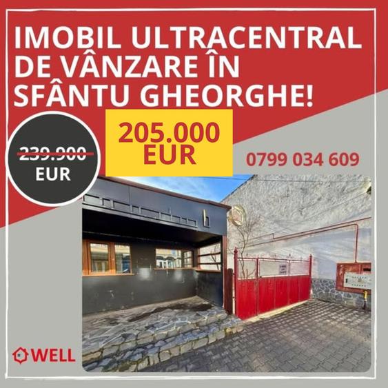 Imobil ultracentral de vânzare în Sfântu Gheorghe!