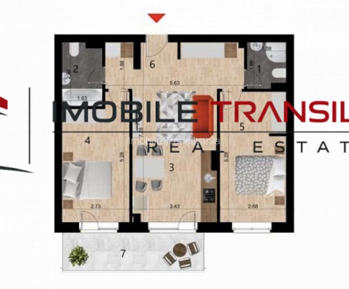 Apartament 3 camere Bloc Nou Zorilor | Comision Zero - 4