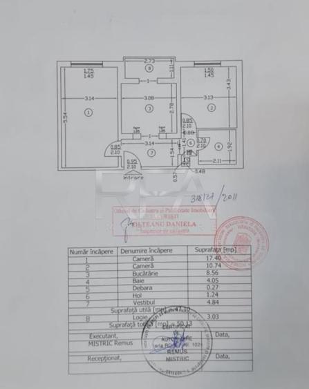 2 camere decomandat | 55 mp | Metrou Apărătorii Patriei | Parcare inclusă |