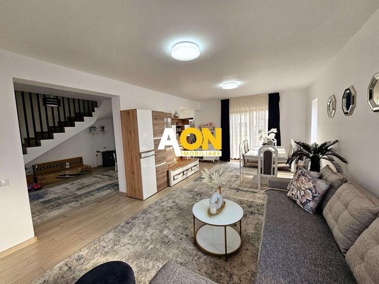 1/2 Duplex, 4 camere, mobilat, utilat, 230 mp teren, zona Lipoveni