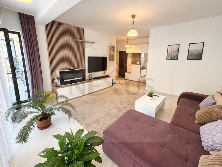 Apartament 3 camere modern - Mobilat si Utilat - Metrou -  Parcare - 2