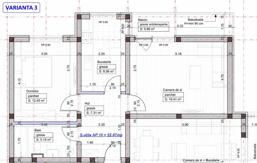 COMISION 0%|Apartament 2 camere | 53,87 mp | Giroc | Parcare Inclusa