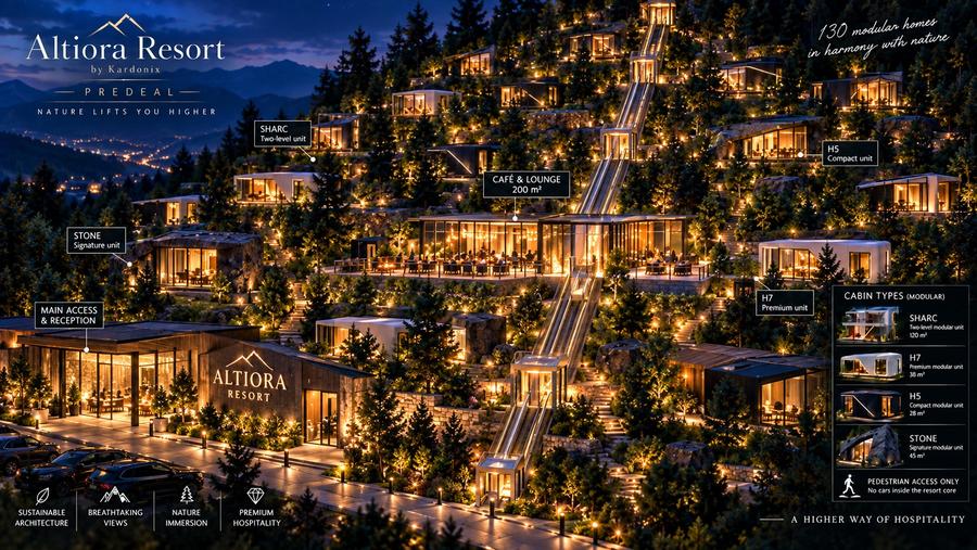 Investește în propria unitate hotelieră la Predeal — Altiora Resort