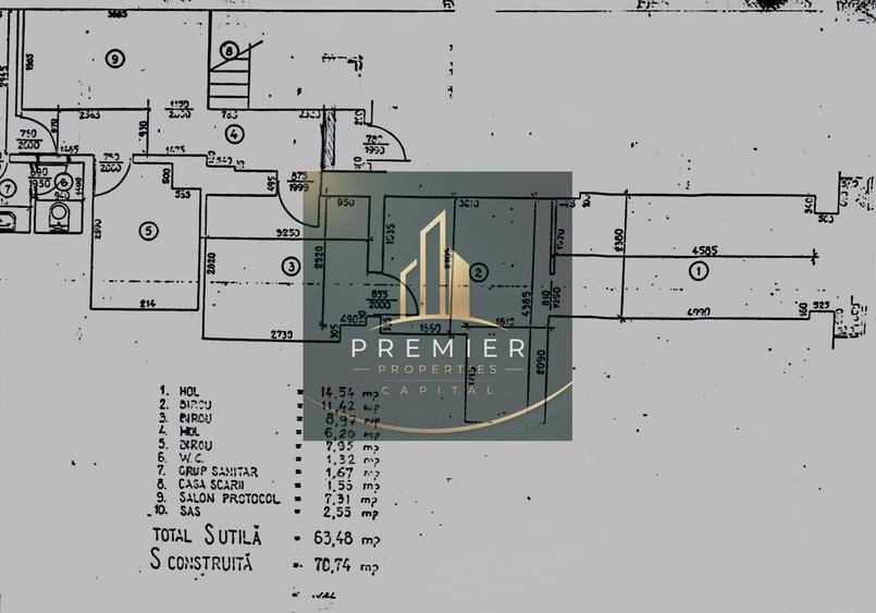 Spațiu comercial 63 mp utili Bulevardul Ion Mihalache Sector 1