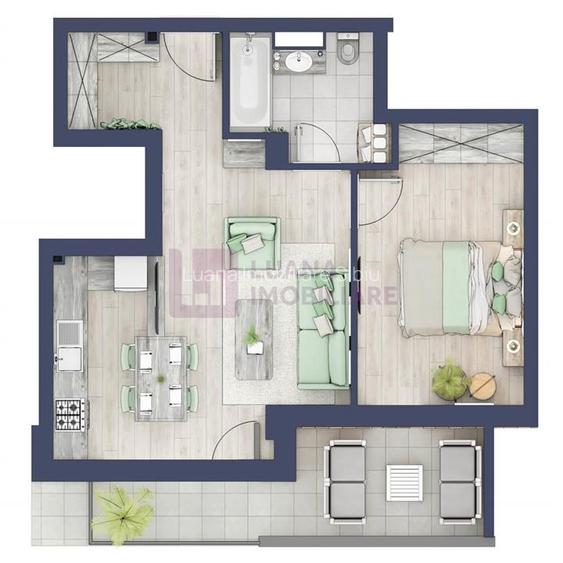 Apartament 2 camere PREMIUM | Turnisor | boxa | lift | - 3