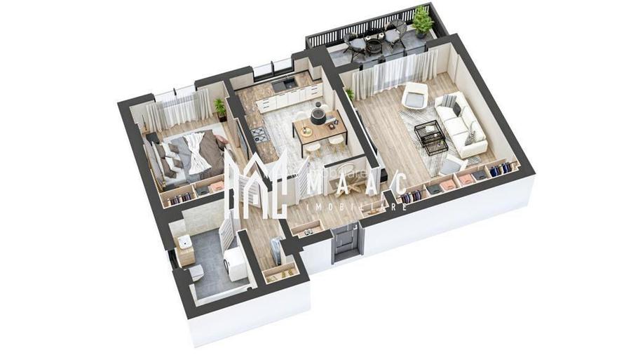Apartament 2 camere I Nou I Decomandat I Balcon I Hipodrom - 3
