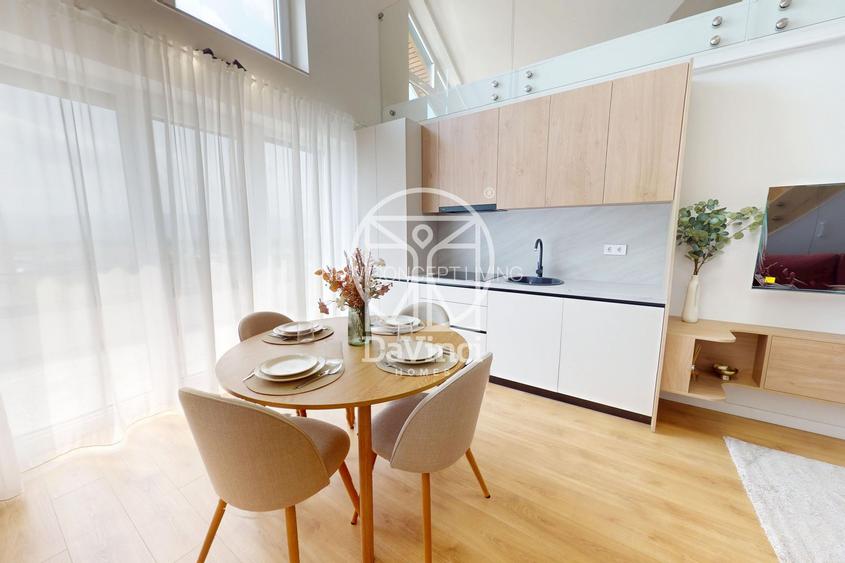 Penthouse 3 camere + 2 bai, intabulat, la cheie - terasa 19 mp - 7