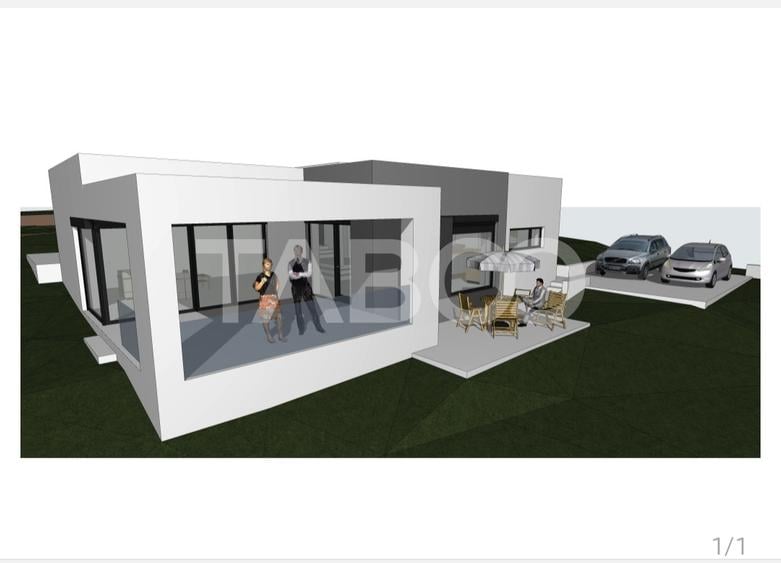 COMISION 0% Teren constructii 747 mp proiect autorizat Bavaria II