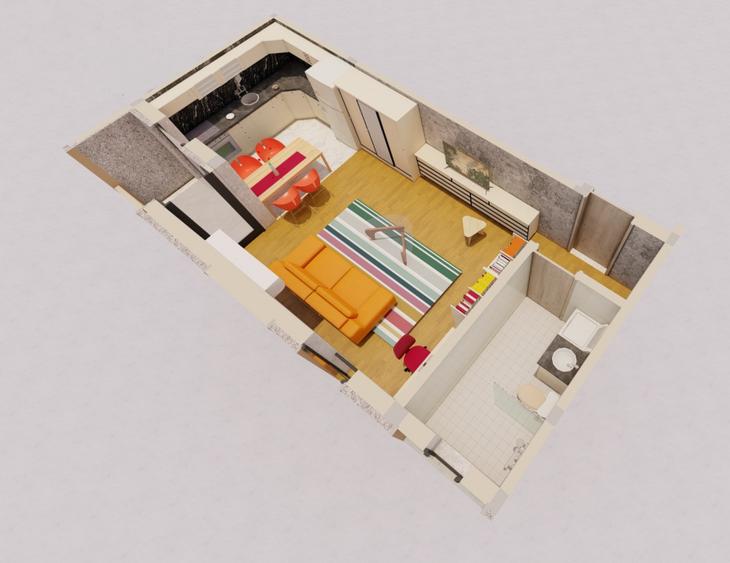 IMI Residence - Sanandrei - Comision 0 - Apartament cu o camera, 38 mp