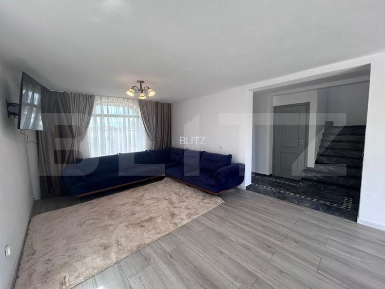 Casa de inchiriat, cu 4 camere, 120 mp utili si 500 mp de teren, zona Metro - 3