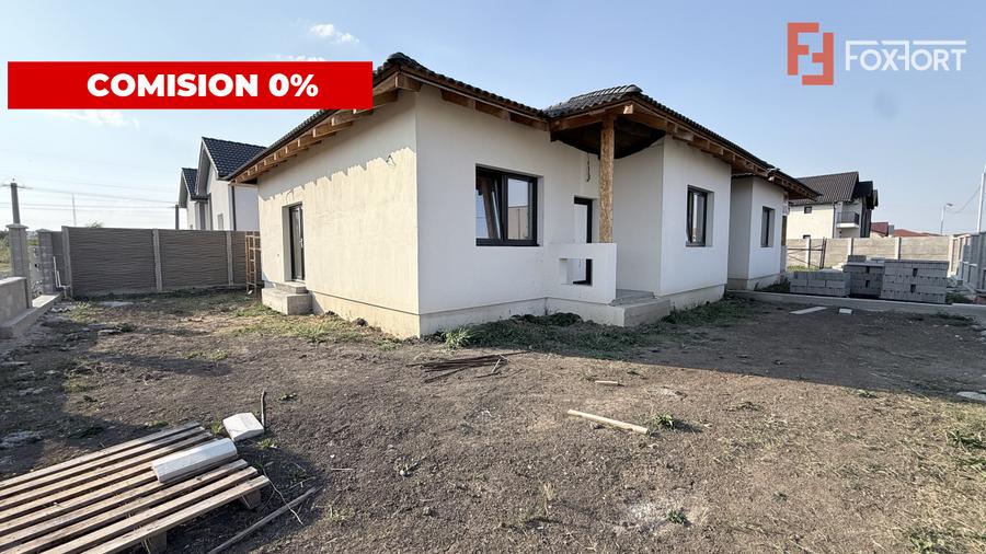 COMISION 0% Duplex individual cu 3 camere si 380 mp teren - Mosnita Noua