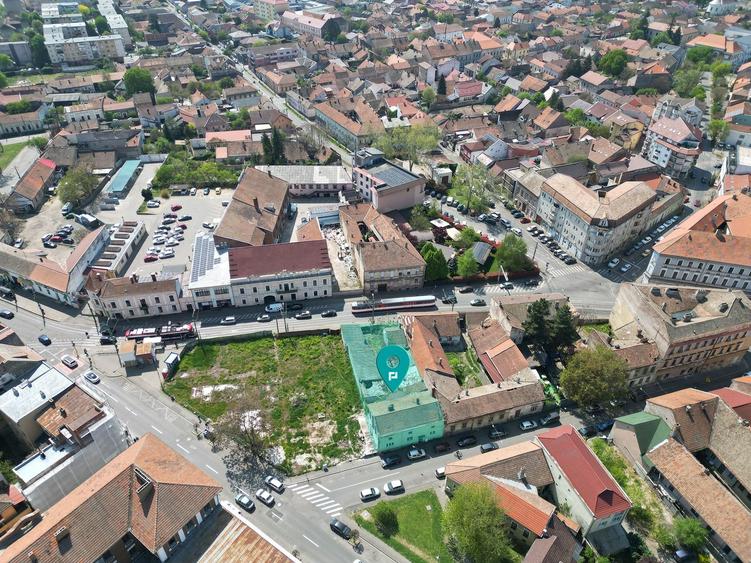 Teren intravilan 608mp în centrul orașului Arad
