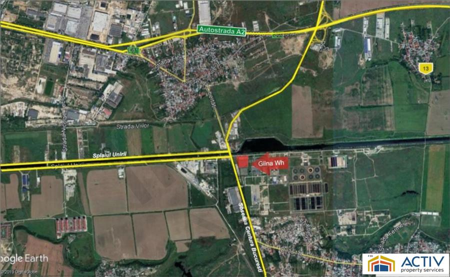 SPATII INDUSTRIALE DE INCHIRIAT IN GLINA LOGISTIC CENTER