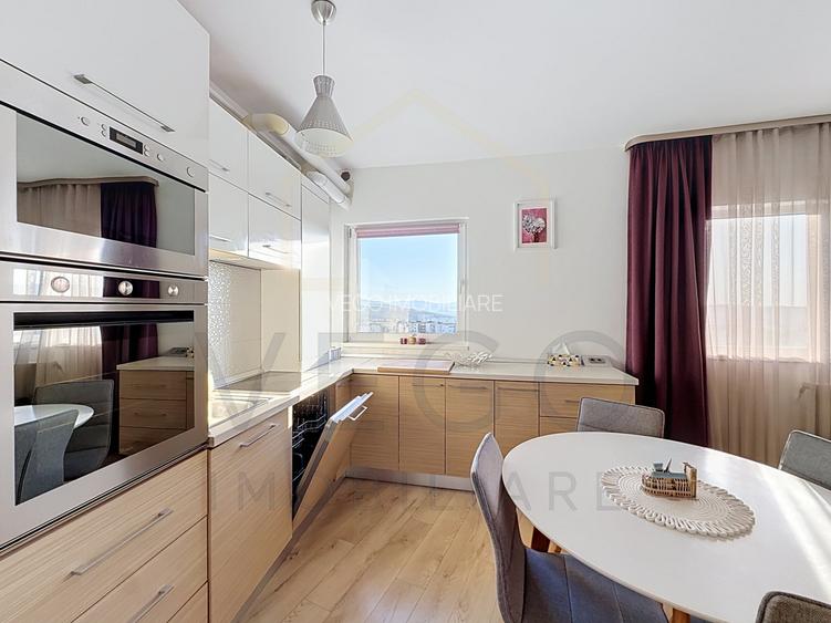 Apartament cu 2 camere, 64 mp, parcare, panoramic superb, in Zorilor - 3