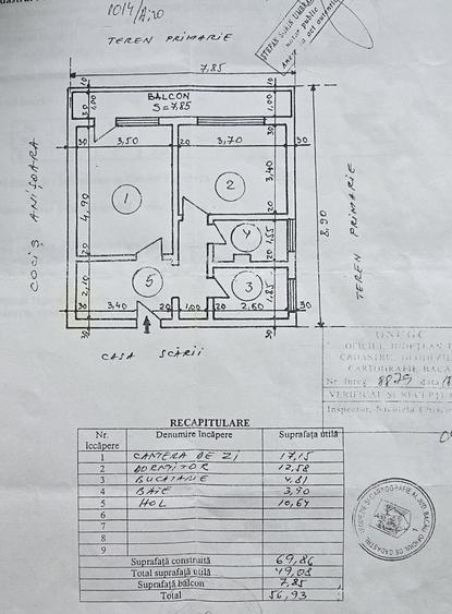 Apartament 2 camere spre vânzare | Orizont