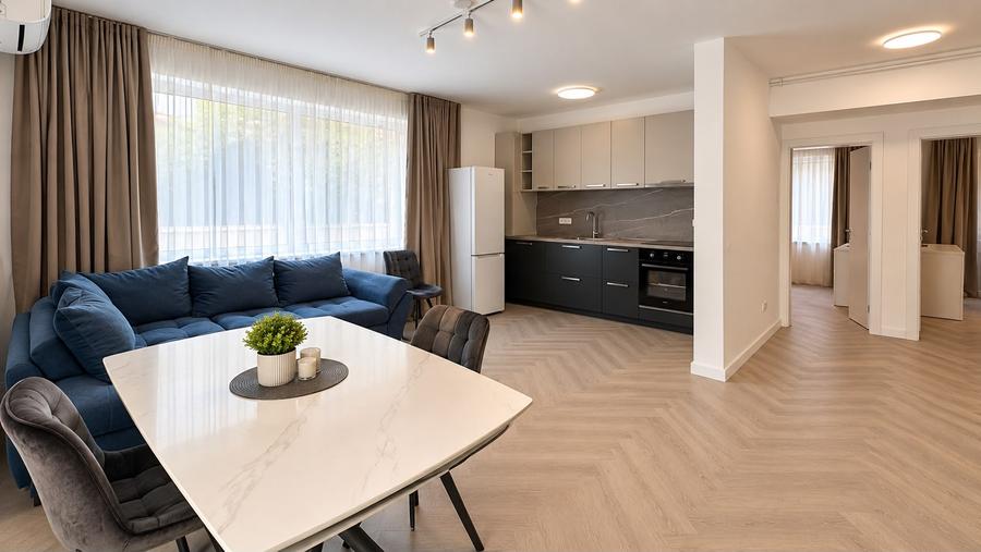 Apartament luxcu 3 camere – prima închiriere – zona Dacia, Constanța
