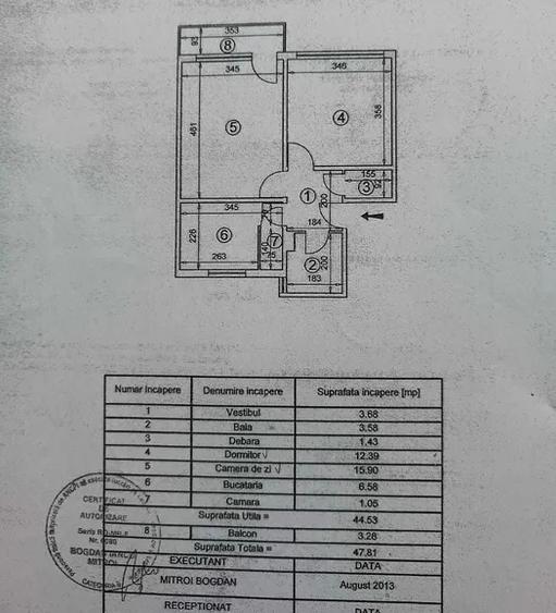 2 camere decomandat Drumul Taberei/Bulevardul Timișoara zona Mall Plaza