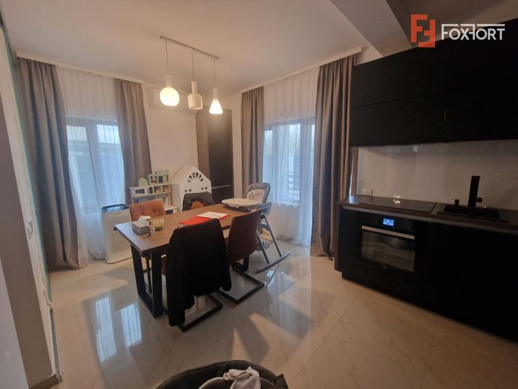 Duplex de vanzare cu 4 camere mobilat si utilat - Mosnita Veche