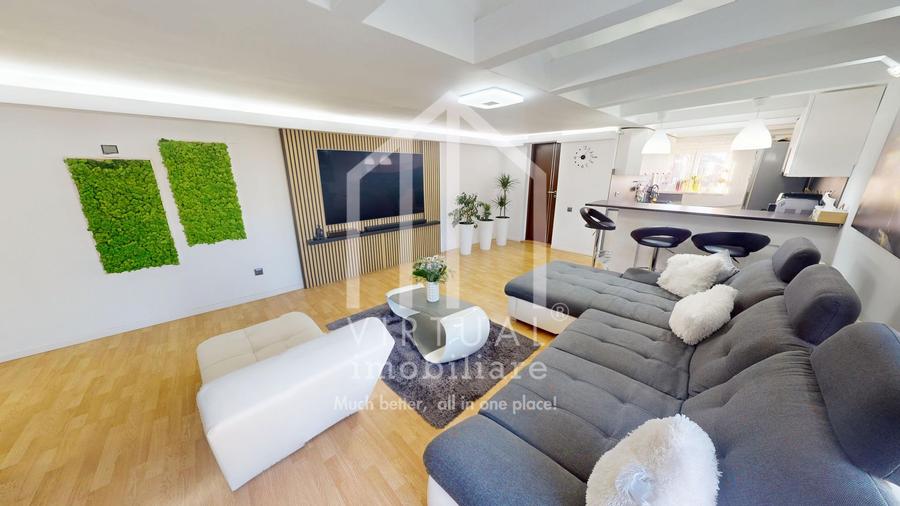 Apartament cu 4 camere, 82mp utili + balcon, recent renovat