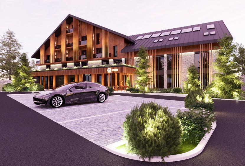 Hotel 44 c în Poiana Brașov – oportunitate investiție cu Autorizatie construir