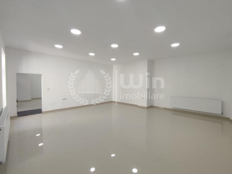 Spatiu comercial cu 2 incaperi | Tavan Inalt | Finisat | Ultracentral