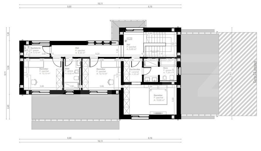 Investitie ! Proiect autorizat casa alipite , Feleacu ,Valea Caprioarei  ! - 5