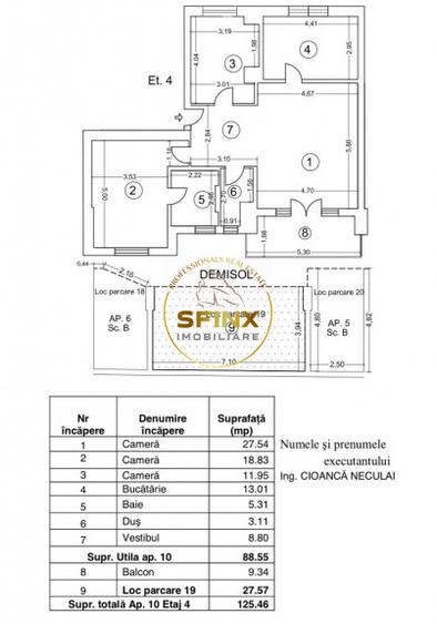 Apartament 3 camere | Floreasca | Pet Friendly | centrala | parcare