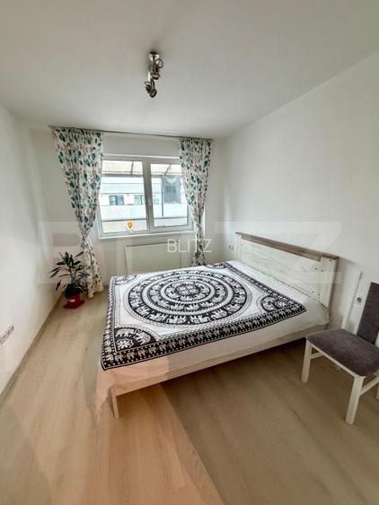 Apartament 3 camere, 60 mp, terasa, finisat, mobilat, zona Traian Vuia - 5